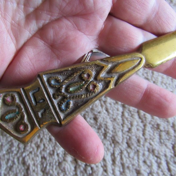 Vintage Brass Letter Opener - Picture 5 of 6